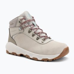 Buty trekkingowe damskie Columbia Newton Wander. Brązowe buty trekkingowe Columbia, bez wzorów, bez zapięcia. Za 511.00 zł.