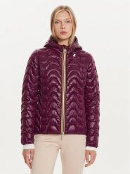 K-Way Kurtka puchowa Lily K5126IW Fioletowy Regular Fit. Fioletowe kurtki K-Way, l, bez wzorów, z puchu, bez kaptura. Za 719.99 zł.