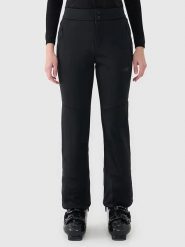 4F Spodnie narciarskie w kolorze czarnym rozmiar: XXL. Czarne spodnie dresowe 4f, bez wzorów, z materiału. Za 303.84 zł.