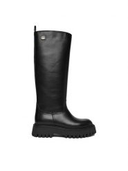 G-Star Raw Kozaki EO-BASI-8006 Czarny. Czarne kozaki G-Star Raw, bez wzorów, ze skóry, retro, bez obcasa, bez zapięcia. Za 649.99 zł.