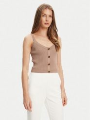 Guess Top W5YR10 Z0130 Zielony Regular Fit. Zielone topy Guess, l, z aplikacjami, z syntetyku, bez kołnierzyka, bez ramiączek. Za 349.99 zł.