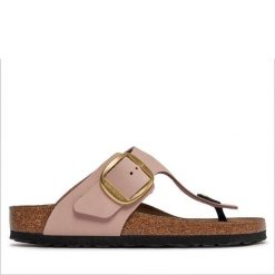 Japonki Birkenstock. Czerwone japonki Birkenstock, bez wzorów. Za 629.99 zł.