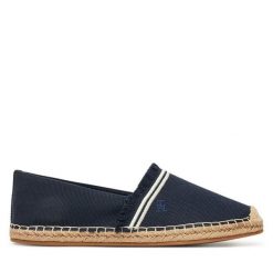 Espadryle Tommy Hilfiger. Niebieskie espadryle Tommy Hilfiger, bez wzorów, bez obcasa. Za 309.99 zł.