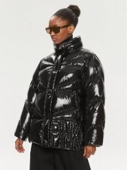 PINKO Kurtka zimowa Cluster 101695 A11L Czarny Regular Fit. Czarne kurtki Pinko, na zimę, l, bez wzorów, z syntetyku, bez kaptura. Za 1,709.00 zł.