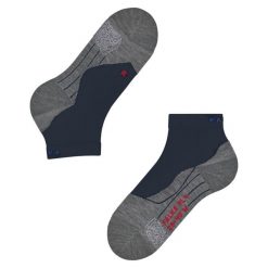 Krótkie skarpety damskie Falke PL4. Niebieskie skarpetki Falke, bez wzorów. Za 153.50 zł.