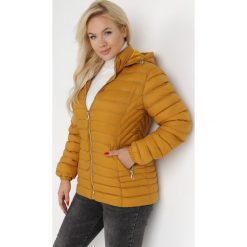 Żółta Kurtka Mikates. Żółte kurtki Born2be, l, bez wzorów, z polaru, klasyczne. W wyprzedaży za 160.99 zł.
