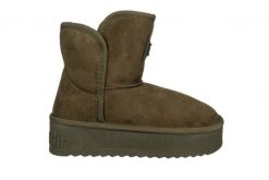 Śniegowce D Franklin Nordic V2 Basic Low Olive Night 206011, Zielony, Materiał - 40. Zielone śniegowce D.Franklin, bez wzorów, z gumy, za kostkę, bez zapięcia. W wyprzedaży za 179.10 zł.