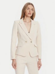Rinascimento Marynarka CFC0126221003 Beżowy Slim Fit. Brązowe marynarki i żakiety Rinascimento, xl, bez wzorów, z syntetyku, bez ramiączek. Za 429.99 zł.