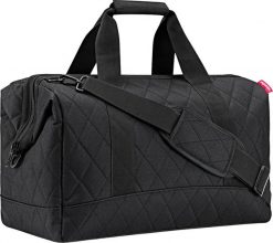 Torba Allrounder pikowana L czarna. Czarne torby podróżne Reisenthel, bez wzorów, pikowane. Za 299.00 zł.