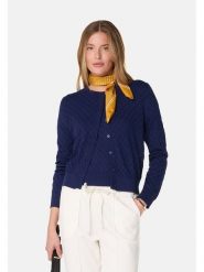 Rodier Kardigan w kolorze granatowym rozmiar: S. Niebieskie swetry Rodier, s, bez wzorów, z kaszmiru, klasyczne, bez ramiączek. Za 266.03 zł.