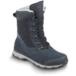 Buty zimowe damskie MEINDL Samnaun Lady GTX. Niebieskie buty trekkingowe MEINDL, na zimę, bez zapięcia. Za 1,249.00 zł.