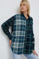 GAP koszula bawełniana damska relaxed z kołnierzykiem klasycznym. Koszule GAP, l, bez wzorów, z bawełny, klasyczne, bez kołnierzyka, bez ramiączek. Za 309.99 zł.