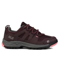 Buty damskie sportowe trekkingowe Jack Wolfskin WOLF HIKER LOW K. Fioletowe buty trekkingowe Jack Wolfskin, bez zapięcia. Za 148.00 zł.