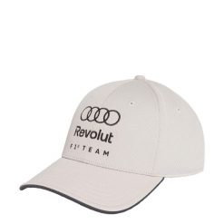 CZAPKA AUDI REVOLUT F1 TEAM DNA. Białe czapki z daszkiem adidas, bez wzorów, z elastanu, eleganckie. Za 149.00 zł.
