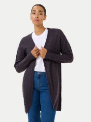 Kaffe Kardigan Kaemria 10506359 Czarny Regular Fit. Czarne swetry Kaffe, xs, bez wzorów, z bawełny, bez ramiączek. Za 99.99 zł.