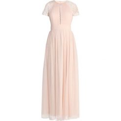 Little Mistress Suknia balowa nude. Niebieskie sukienki marki comma casual identity, z materiału, casualowe. Za 479.00 zł.