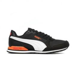 Buty do biegania damskie Puma ST Runner V3 NL JR. Czarne buty do biegania Puma, bez wzorów, z materiału, bez zapięcia, do biegania. Za 218.00 zł.