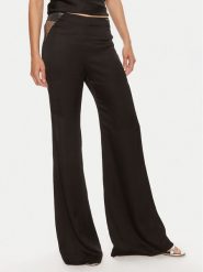 ROTATE Spodnie materiałowe Malou 112538100 Czarny Slim Fit. Czarne spodnie materiałowe ROTATE, bez wzorów, z materiału. Za 499.99 zł.