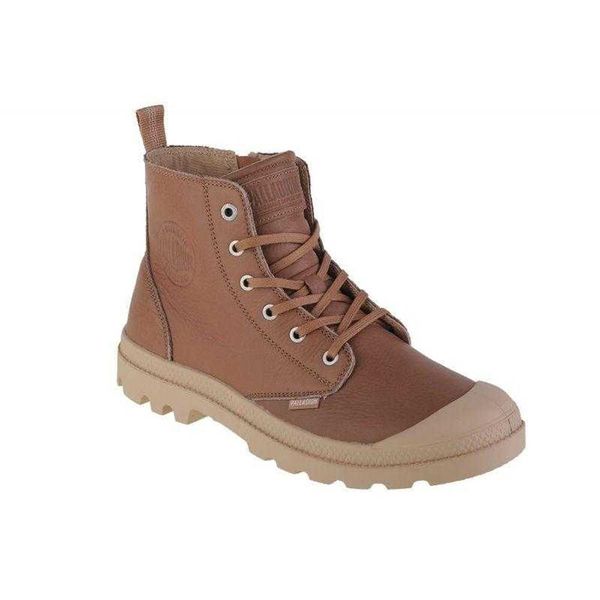 Damskie Buty Sportowe Pampa. Brązowe buty sportowe lifestyle Palladium, z gumy, bez zapięcia. Za 799.99 zł.