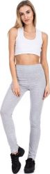 RENNWEAR Legginsy damskie sportowe z wysokim stanem - szary 164 cm / S. Szare legginsy RENNWEAR, bez wzorów, sportowe. Za 84.00 zł.