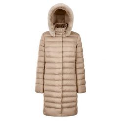 Kurtka GEOX W BETTANIE Brązowy. Brązowe kurtki Geox, bez wzorów, z tkaniny, sportowe, bez kaptura. Za 1,295.84 zł.