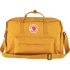 Torba miejska Fjallraven Kanken Weekender - ochre. Żółte torby podróżne Fjällräven, bez wzorów. Za 776.99 zł.