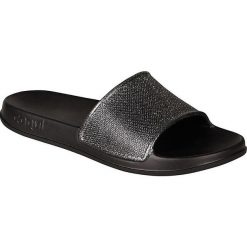 Coqui Klapki damskie Tora Black / Silver Brokat 7082-301-2200 (rozmiar 36). Czarne klapki Coqui, bez wzorów, bez obcasa, bez zapięcia. W wyprzedaży za 51.00 zł.