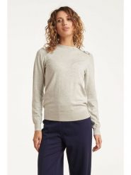 Smashed Lemon Sweter w kolorze szarym rozmiar: XL. Szare swetry Smashed Lemon, xl, z aplikacjami, bez ramiączek. Za 104.99 zł.