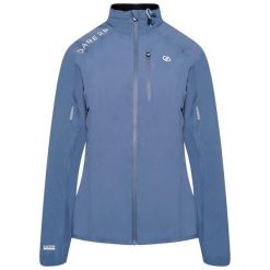Mediant II Dare 2B damska trekkingowa kurtka. Niebieskie kurtki Dare 2b, bez wzorów, z poliesteru, sportowe, bez kaptura. Za 223.35 zł.