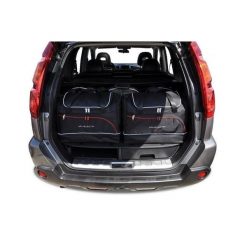 Torby Do Bagażnika Nissan X-Trail 2007-2014 5Szt Kjust. Czarne torby podróżne KJUST, bez wzorów. Za 1,593.00 zł.