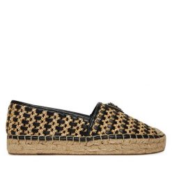 Espadryle Guess. Czarne espadryle Guess, z aplikacjami, bez obcasa. Za 349.99 zł.