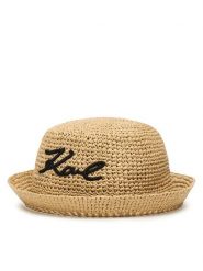 KARL LAGERFELD Kapelusz B2W46080 Beżowy jasny. Brązowe kapelusze KARL LAGERFELD, bez wzorów. Za 429.99 zł.