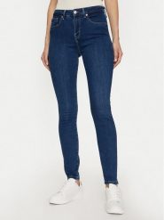 Tommy Hilfiger Jeansy WW0WW42768 Niebieski Skinny Fit. Niebieskie jeansy Tommy Hilfiger, bez wzorów, z bawełny. Za 249.99 zł.