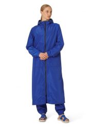 Ilse Jacobsen Płaszcz przeciwdeszczowy w kolorze niebieskim rozmiar: 40. Niebieskie kurtki przeciwdeszczowe Ilse Jacobsen, bez wzorów, bez kaptura, outdoorowe. Za 393.45 zł.