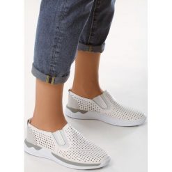 Białe Buty Sportowe Trust In. Buty sportowe lifestyle marki Born2be. Za 119.99 zł.