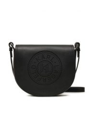 KARL LAGERFELD Torebka A1W30212 Czarny. Czarne listonoszki KARL LAGERFELD, bez wzorów, ze skóry, bez dodatków. Za 789.99 zł.