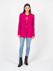 Liu Jo Marynarka | CF2152 T2200 | Kobieta | Różowy. Czerwone marynarki i żakiety Liu Jo, bez wzorów, z elastanu, eleganckie, bez ramiączek. W wyprzedaży za 549.00 zł.