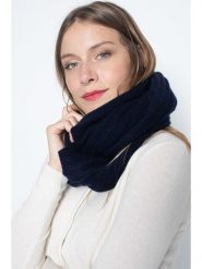 Perfect Cashmere Szal-koło "Clody" w kolorze granatowym - 65 x 40 cm rozmiar: onesize. Niebieskie szaliki i kominy Perfect Cashmere, bez wzorów, z kaszmiru. Za 304.99 zł.