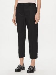 Tommy Hilfiger Chinosy WW0WW40504 Czarny Straight Fit. Czarne chinosy Tommy Hilfiger, bez wzorów, z bawełny. Za 269.99 zł.
