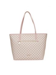 Nine West Torebka JH6389-NW Różowy. Czerwone shopper bag Nine West, bez wzorów, z materiału, bez dodatków. Za 249.99 zł.