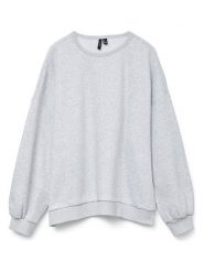 Vero Moda Bluza w kolorze szarym rozmiar: XL. Szare bluzy Vero Moda, xl, bez wzorów, z bawełny, bez kaptura. Za 114.44 zł.