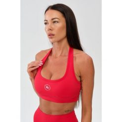 Stanik sportowy fitness Rough Radical Zoya Sports Bra. Czerwone biustonosze sportowe ROUGH RADICAL, bez wzorów, na fitness i siłownię. Za 129.90 zł.