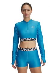 Under Armour Koszulka sportowa w kolorze niebieskim rozmiar: L. Niebieskie t-shirty sportowe Under Armour, l, bez wzorów, z materiału, bez ramiączek, outdoorowe. Za 99.99 zł.