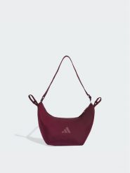 Adidas Torebka Glow Shoulder Bag KT4407 Bordowy. Czerwone torebki klasyczne adidas, bez wzorów, z materiału, bez dodatków. Za 109.99 zł.