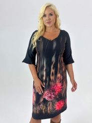 Elegancka sukienka Vivi z delikatnym borderem w kolorze pomarańczowym XXL OVERSIZE JESIEŃ. Brązowe sukienki Moda Size Plus Iwanek, na co dzień, s, bez wzorów, z elastanu, eleganckie, bez kołnierzyka, bez ramiączek, mini, ołówkowe. Za 299.90 zł.