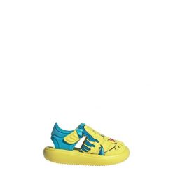Sandały Adidas Pixar Water Disney Infant. Żółte sandały adidas, bez wzorów, bez obcasa, bez zapięcia. Za 179.00 zł.