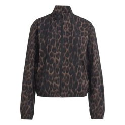 Bluza damska adidas Essentials Leopard. Brązowe bluzy bez kaptura adidas, m, bez wzorów, z elastanu, bez kaptura, na fitness i siłownię, climacool (adidas). Za 255.00 zł.