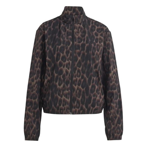 Bluza damska adidas Essentials Leopard. Brązowe bluzy bez kaptura adidas, m, bez wzorów, z elastanu, bez kaptura, na fitness i siłownię, climacool (adidas). Za 255.00 zł.