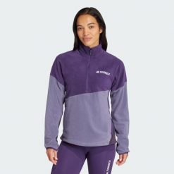 Kurtka Terrex Multi Climawarm Fleece. Czarne kurtki adidas, xl, bez wzorów, z polaru, bez kaptura. W wyprzedaży za 230.30 zł.