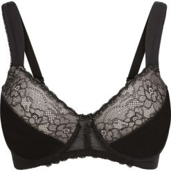 Biustonosz minimizer bonprix czarno-piaskowy beżowy. Biustonosze marki bonprix. Za 34.99 zł.